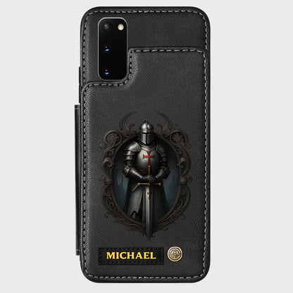 Knight Of God - Personalized Christian Wallet Phone Case