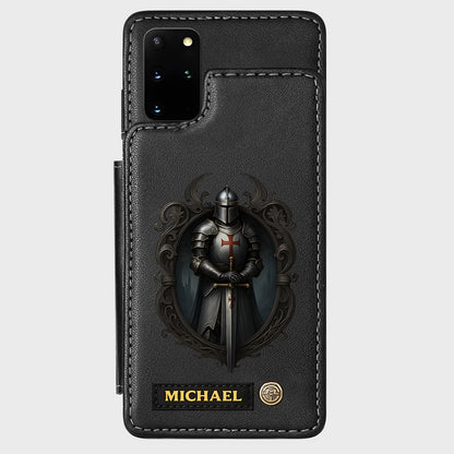 Knight Of God - Personalized Christian Wallet Phone Case