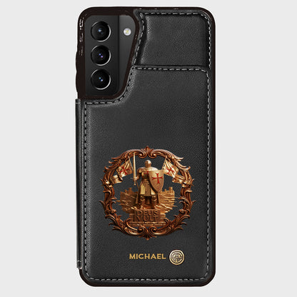 Deus vult - Personalized Christian Wallet Phone Case