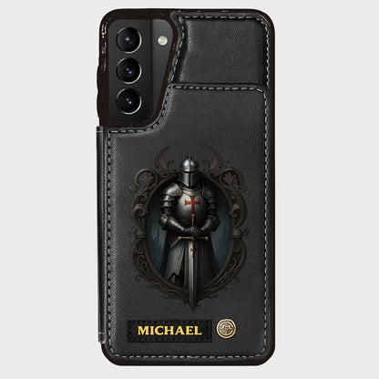 Knight Of God - Personalized Christian Wallet Phone Case