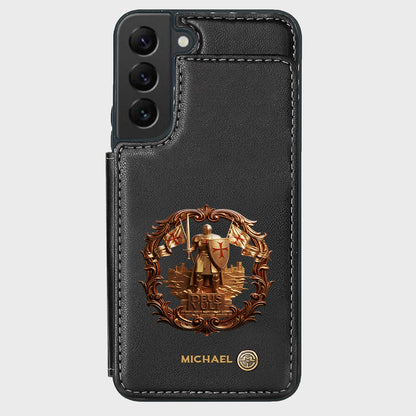 Deus vult - Personalized Christian Wallet Phone Case