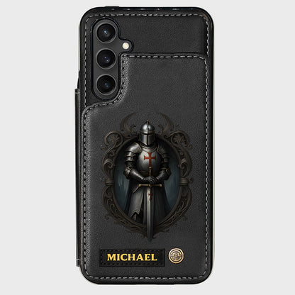 Knight Of God - Personalized Christian Wallet Phone Case