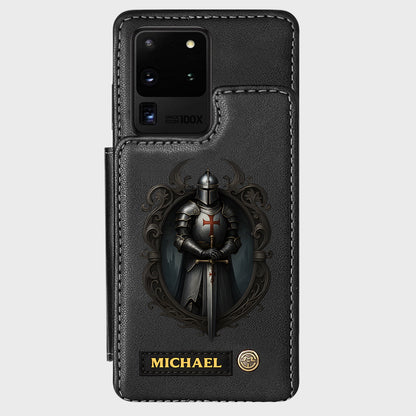 Knight Of God - Personalized Christian Wallet Phone Case