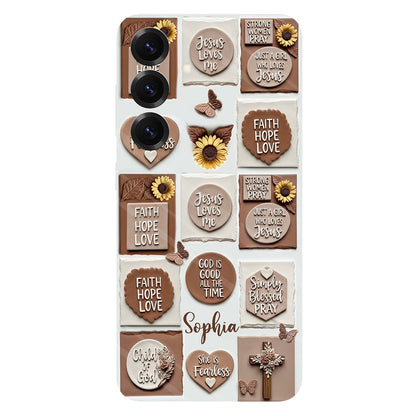 Child of God - Personalized Christian Full Print Phone Case