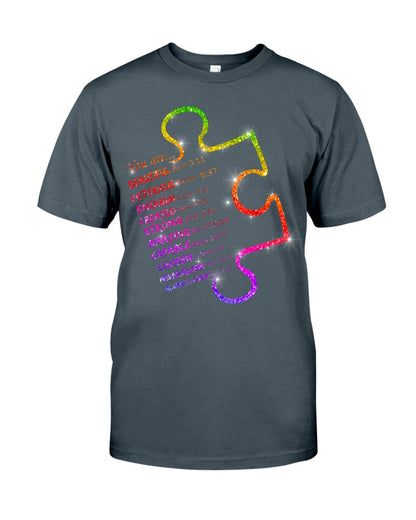 God Says You Are - Autism Awareness T-shirt and Hoodie 0520